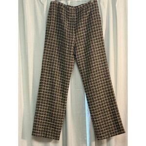 Terry Lewis Classic Luxuries Wide Leg Twill Pants